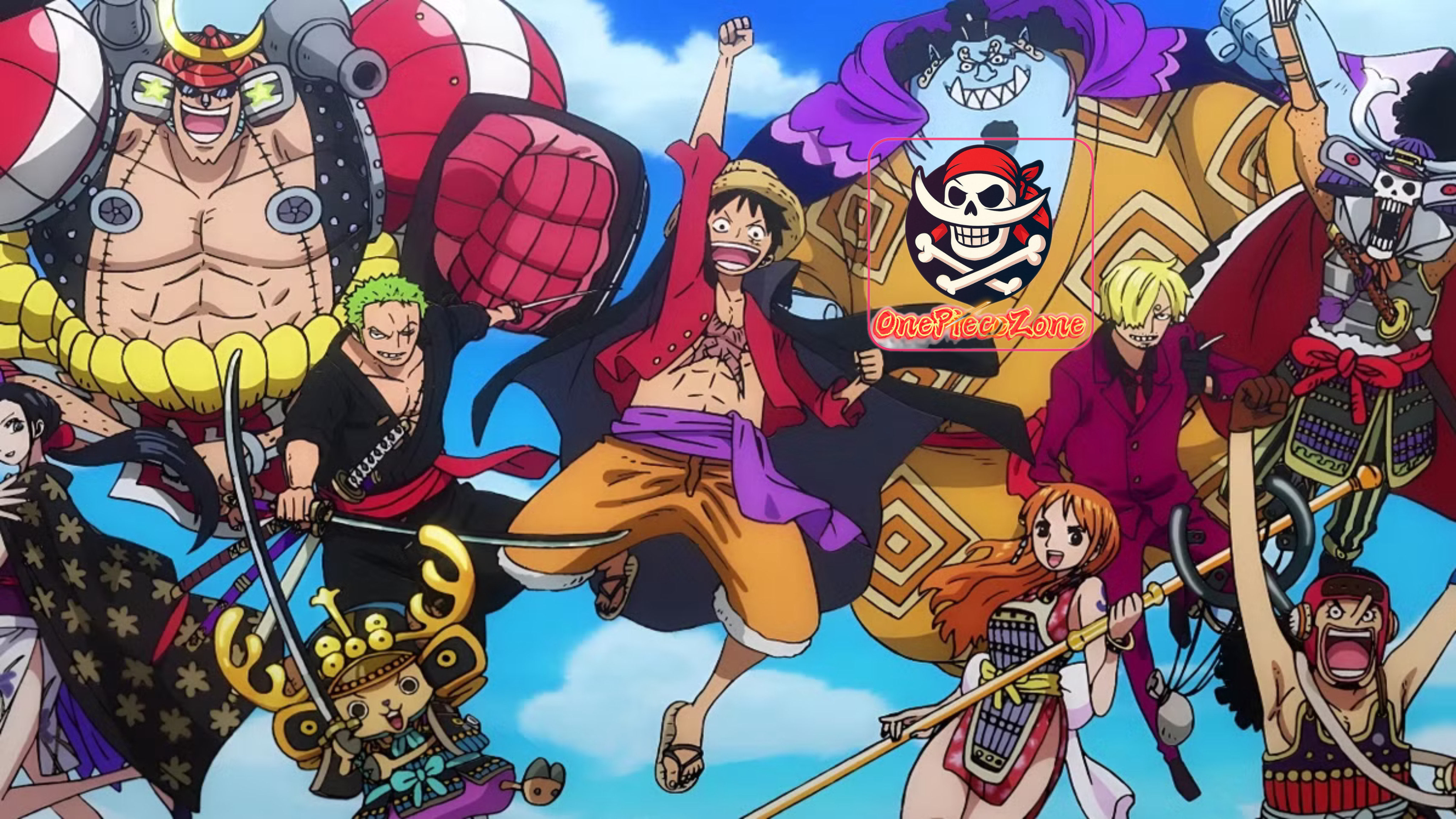 กลุ่มโจรสลัดหมวกฟางจากการ์ตูนวันพีช One Piece